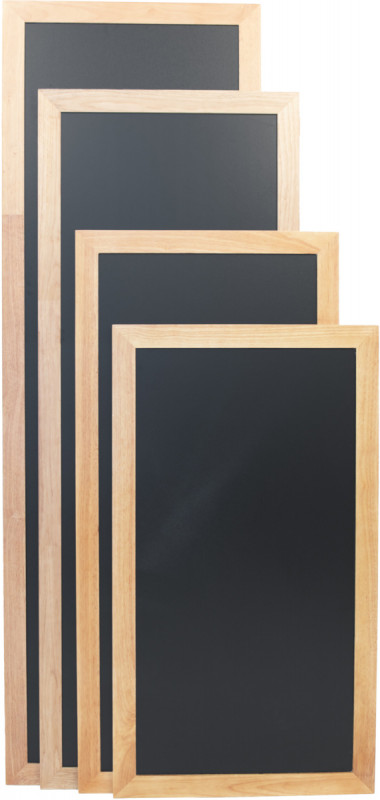 Ardoise murale rectangulaire noir 100x56 cm Classique Securit