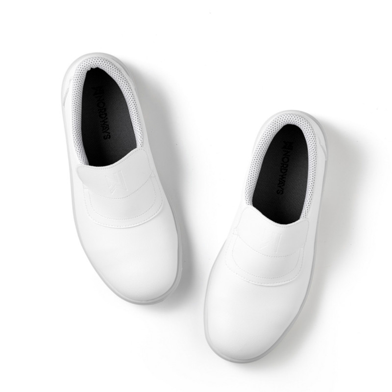 Chaussures mocassin de sécurité mixte blanc 48 Tony Nordways
