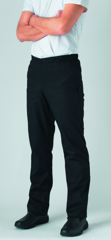 Pantalon de cuisine noir T4 Umini Robur