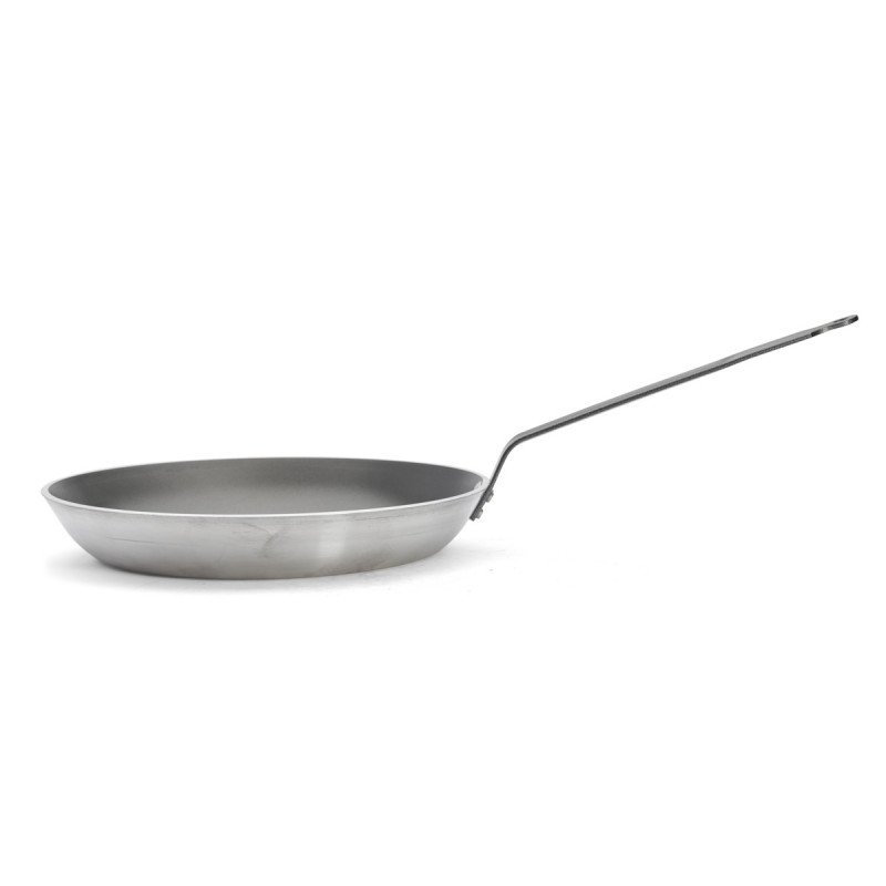 Poêle rond aluminium Revêtement anti-adhésif Ø 36 cm 4,7 cm Choc Resto Induction De Buyer