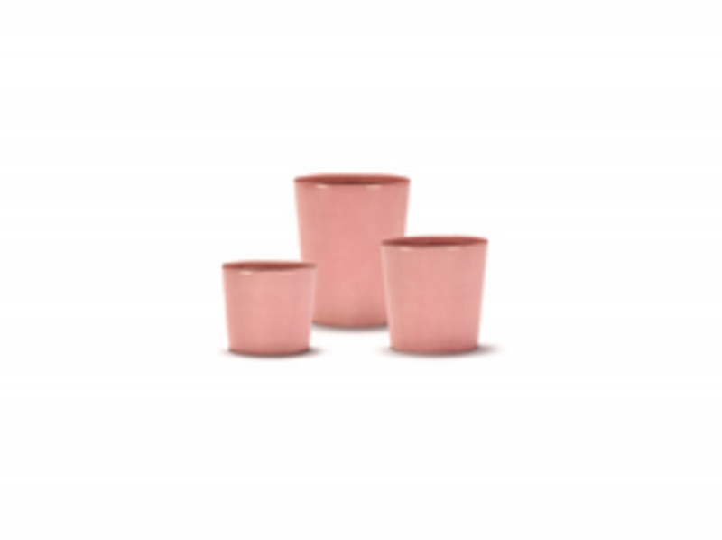 Tasse à thé rond delicious pink grès émaillé 33 cl Ø 8,5 cm Feast By Ottolenghi Serax