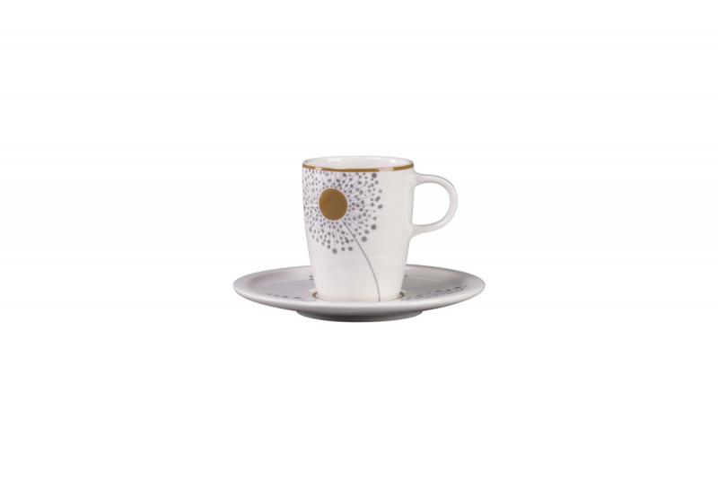 Sous tasse blanc porcelaine Ø 13 cm Rakstone Ease Décor Spring Rak