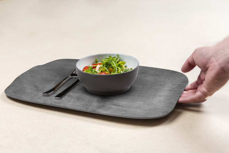 Plateau bois 41x29 cm Papillon Platex