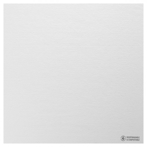 Serviette blanc spunlaid 48x48 cm Celytiss Cgmp (40 pièces)