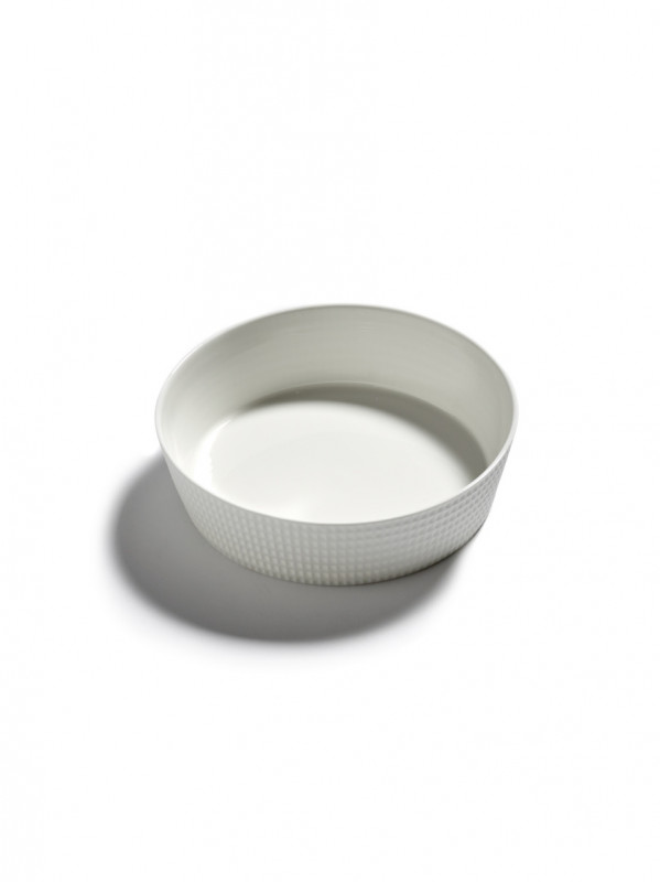 Bol rond blanc porcelaine bone china Ø 18 cm Nido Serax