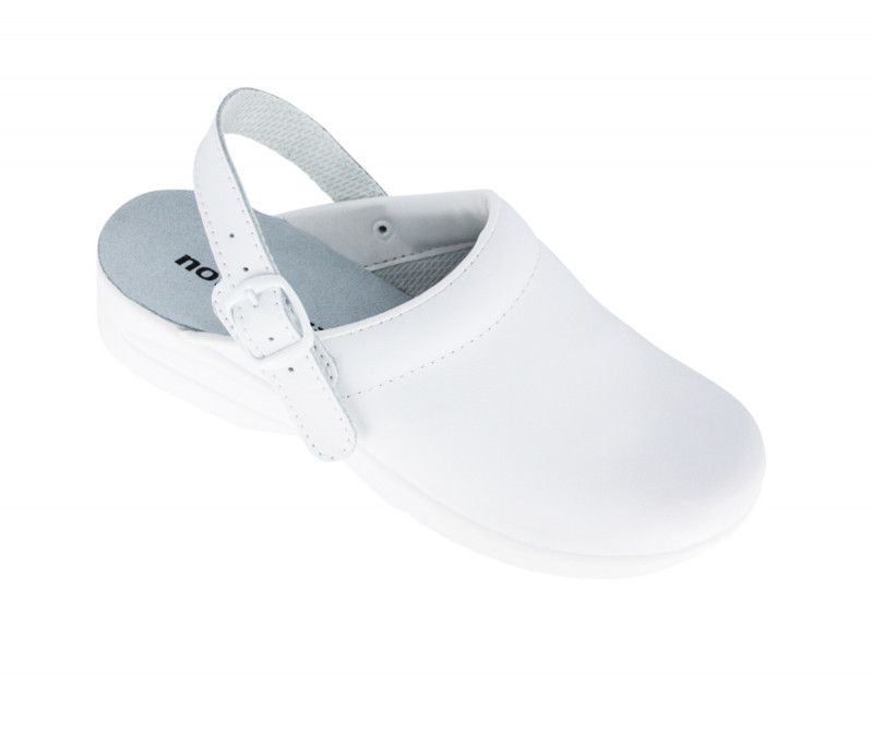 Sabot avec bride blanc 35 Mado Nordways