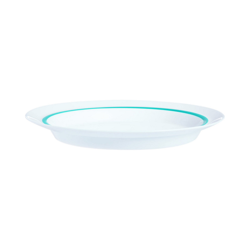 Assiette rond blanc verre opal Ø 23,5 cm Autonomy Arcoroc