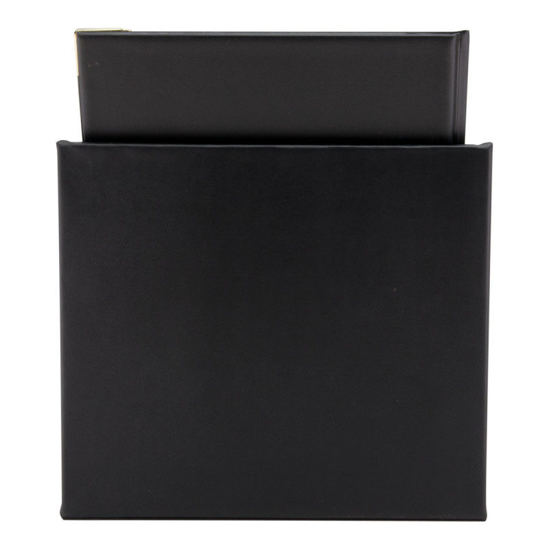 Box pour protège-menu noir Basic Securit