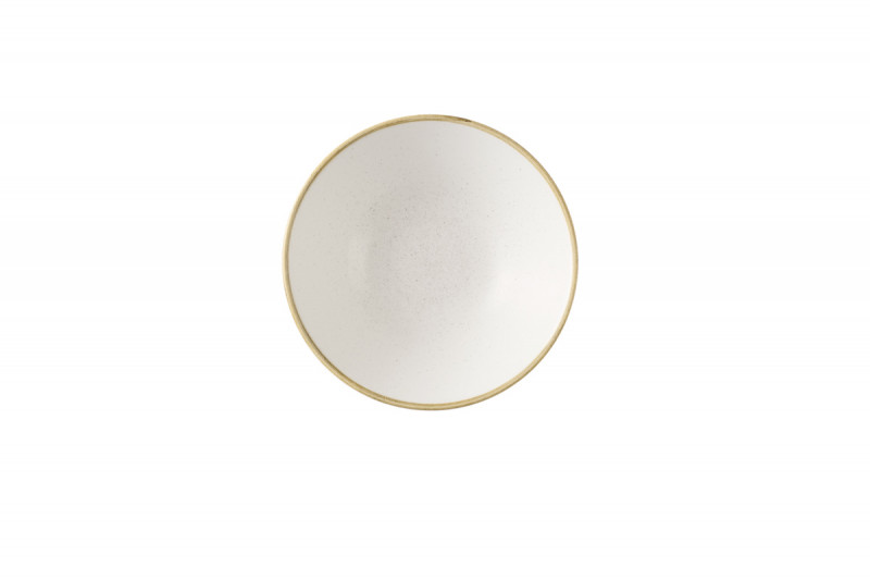 Bol rond barley white porcelaine vitrifiée Ø 22 cm Stonecast Churchill