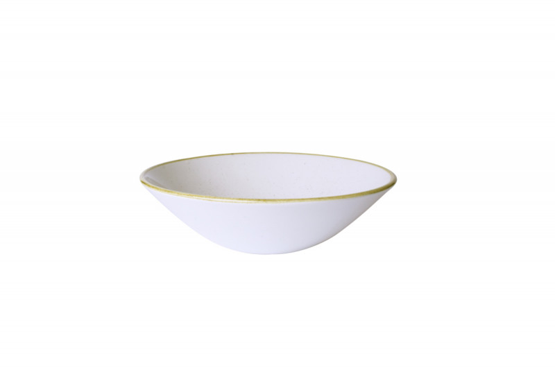 Bol rond barley white porcelaine vitrifiée Ø 19 cm Stonecast Churchill