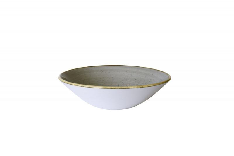 Bol rond gris porcelaine vitrifiée Ø 19 cm Stonecast Churchill