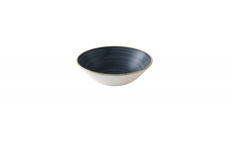 Bol rond blueberry porcelaine vitrifiée Ø 22 cm Stonecast Churchill