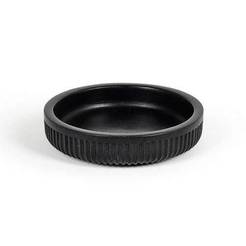 Porte savon noir résine Casablanca Foh