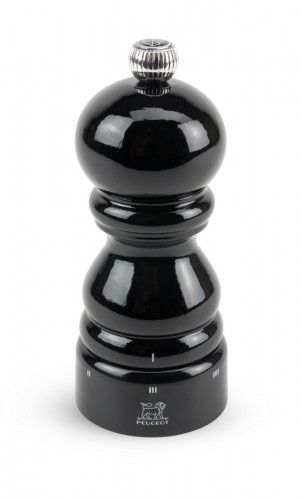 Moulin à sel humide noir Ø 5,5 cm 12 cm Paris Peugeot Saveurs
