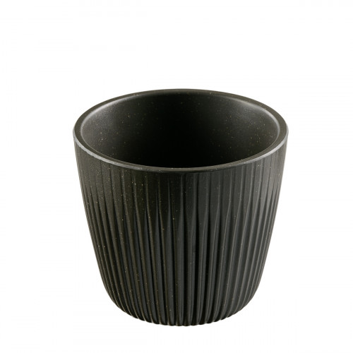 Gobelet à thé noir mélamine 18 cl Ø 8,5 cm Lineo Aps