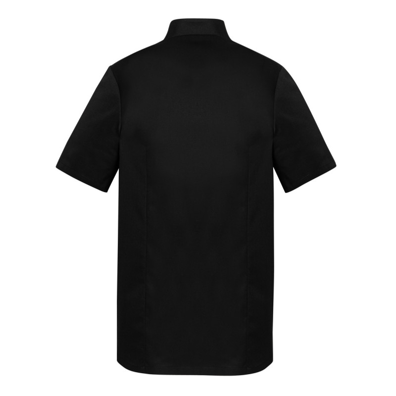Veste de cuisine manches courtes noir T5 Reko Molinel