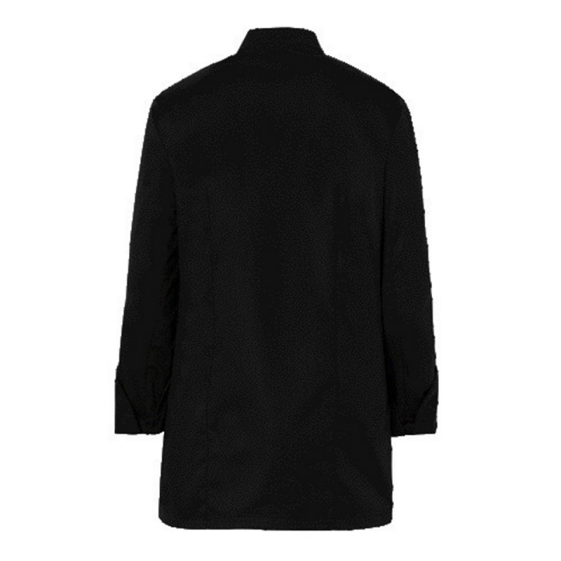 Veste de cuisine manches longues noir T1 Reko Molinel