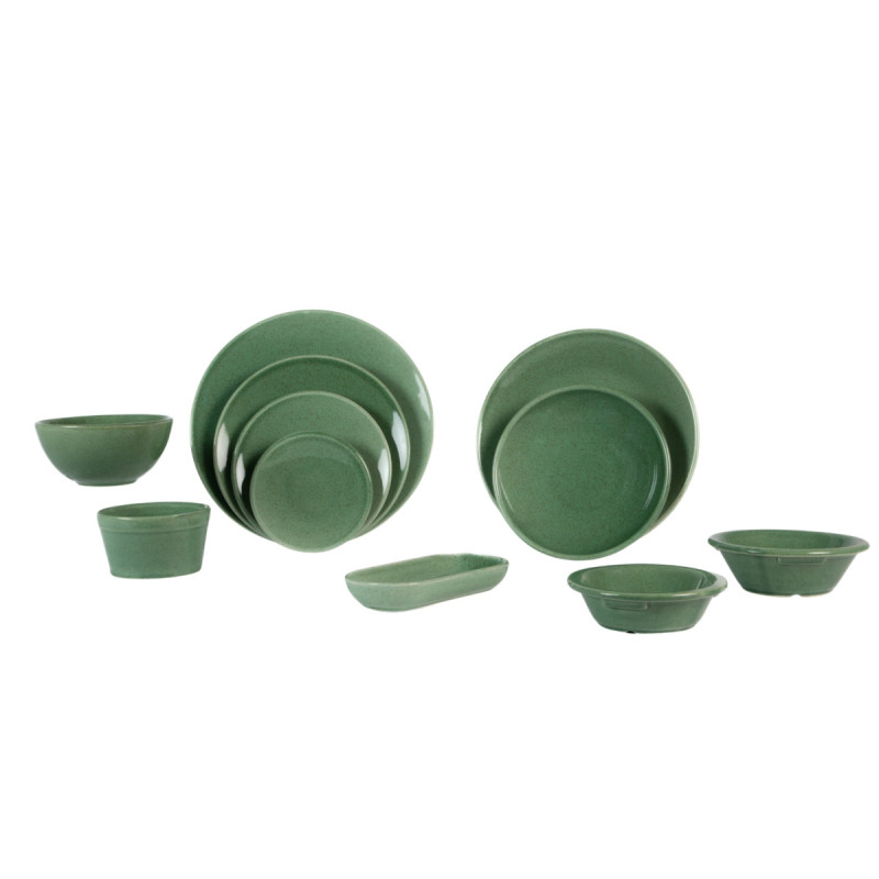 Assiette coupe plate Lagoon grès renforcé Ø 16 cm Twist Essentials Collection